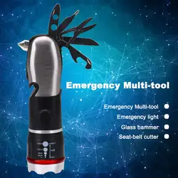 Светодиодный фонарь Многофункциональный Mini С Home инструмент ножницы выключатель открывалка ключ резак JDH99