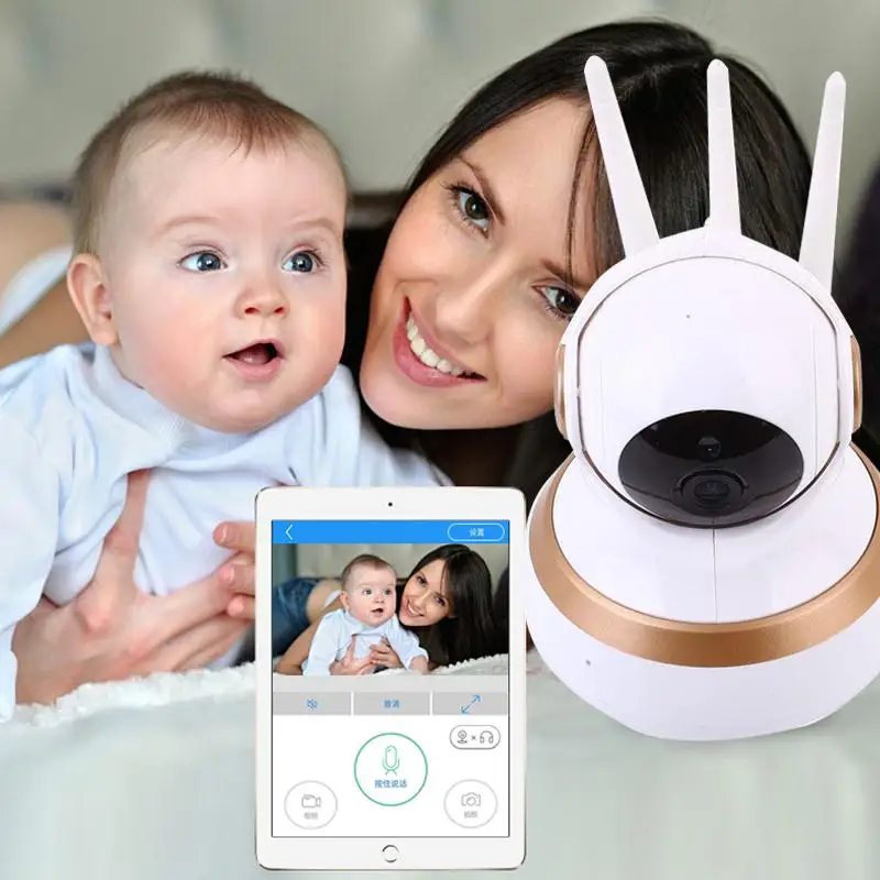 

2017 New Hot Popular 100W Home Network Support Night Vision Video Baby Kid Monitor Recorder Safety Security Customer Camcorder