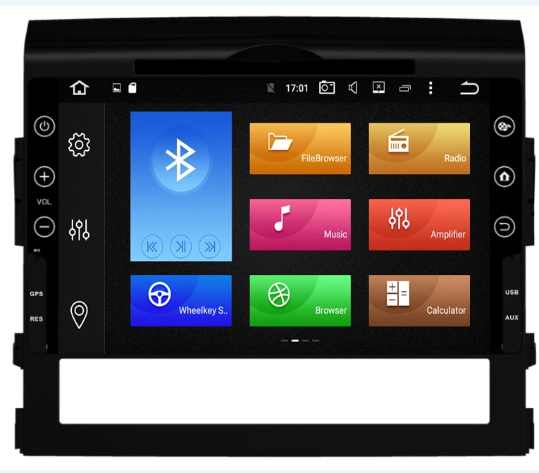 Top 64G ROM No Tax Android 9.010.1 inch GPS Navigation System DVD Stereo Media Auto Radio For Toyota Land Cruiser 2008-2012 DAB+ 19