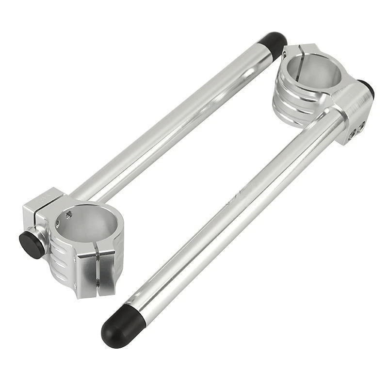 

Motorcycle 37mm Fork Clip On Handle Bar Pair