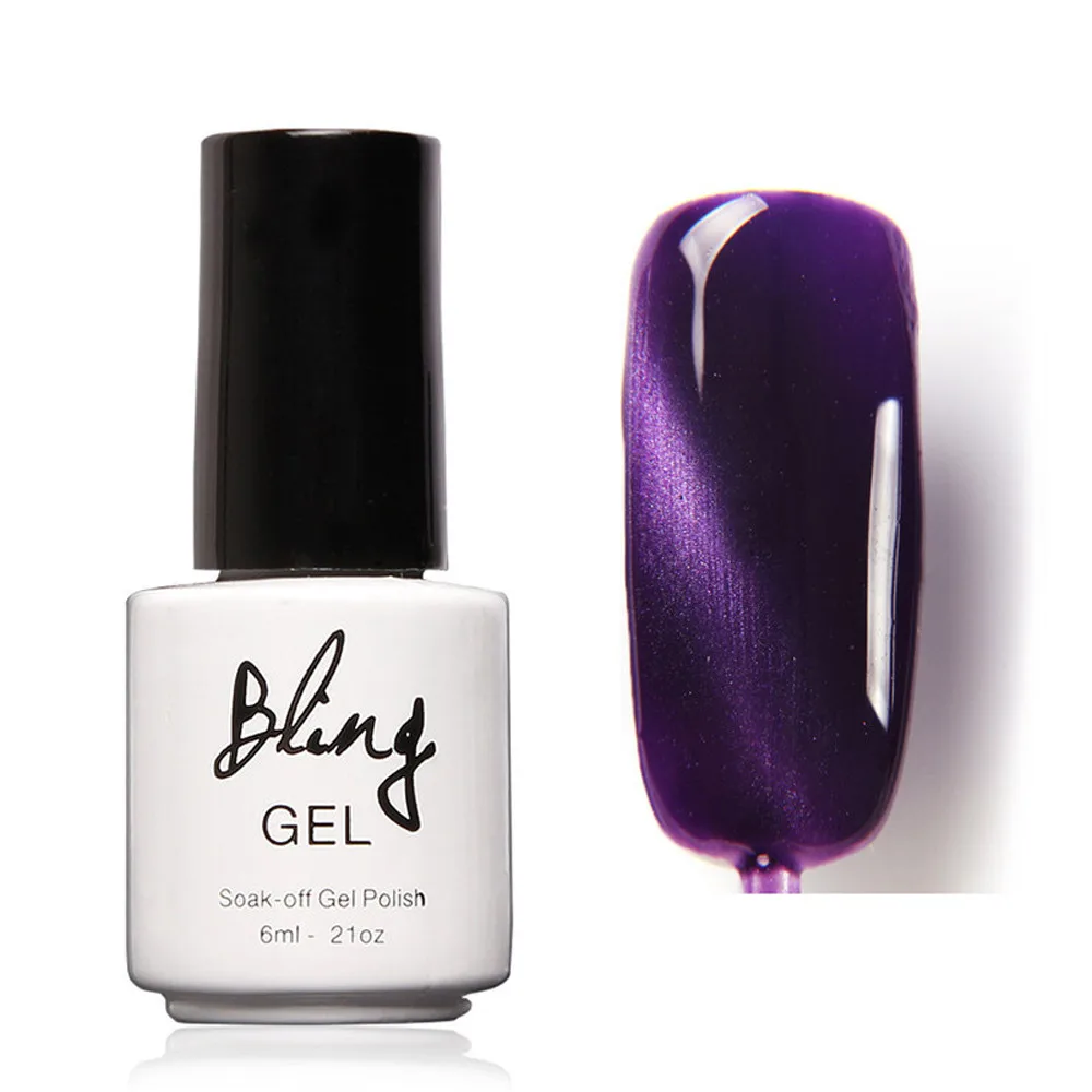

1PC FOCALLURE Bling 3D Cat Eyes UV Gel Polish Soak Off Led UV Gel Nail Polish nail decoration accessories