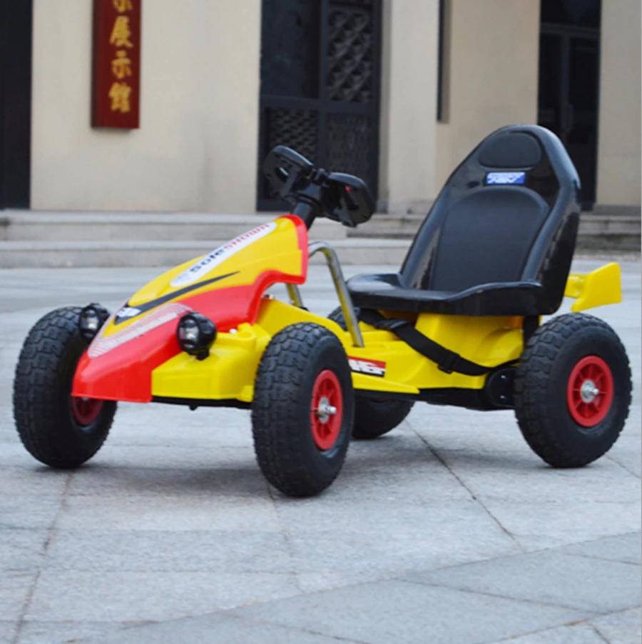 

Electric Karting Children Kid Tricycle Electric Scooter Remote Control Adjustable with Flashing Light Four Wheel