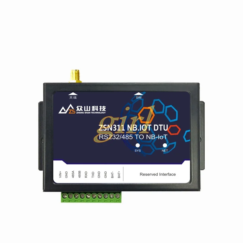 

Internet of things module |NB-IOT DTU/RTU| supports RS485-232 serial port ZSN311 intelligence