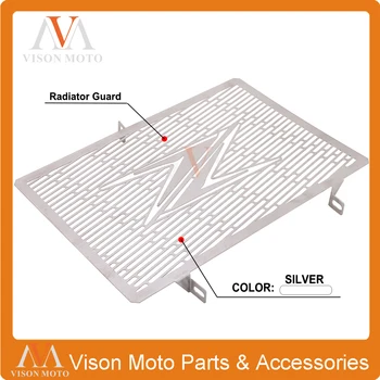 

Motorbike Accessories Radiator Grille Cover Guard Stainless Steel Protection Protetor For Kawasaki Z750 Z800 Z1000 Z1000SX 07-17
