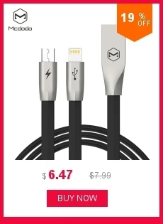 Mcdodo Micro USB кабель 2.1A кабель для быстрой зарядки 2 м 1,5 м 1 м кабель для передачи данных Microusb для samsung Xiaomi HUAWEI LG кабель для мобильного телефона