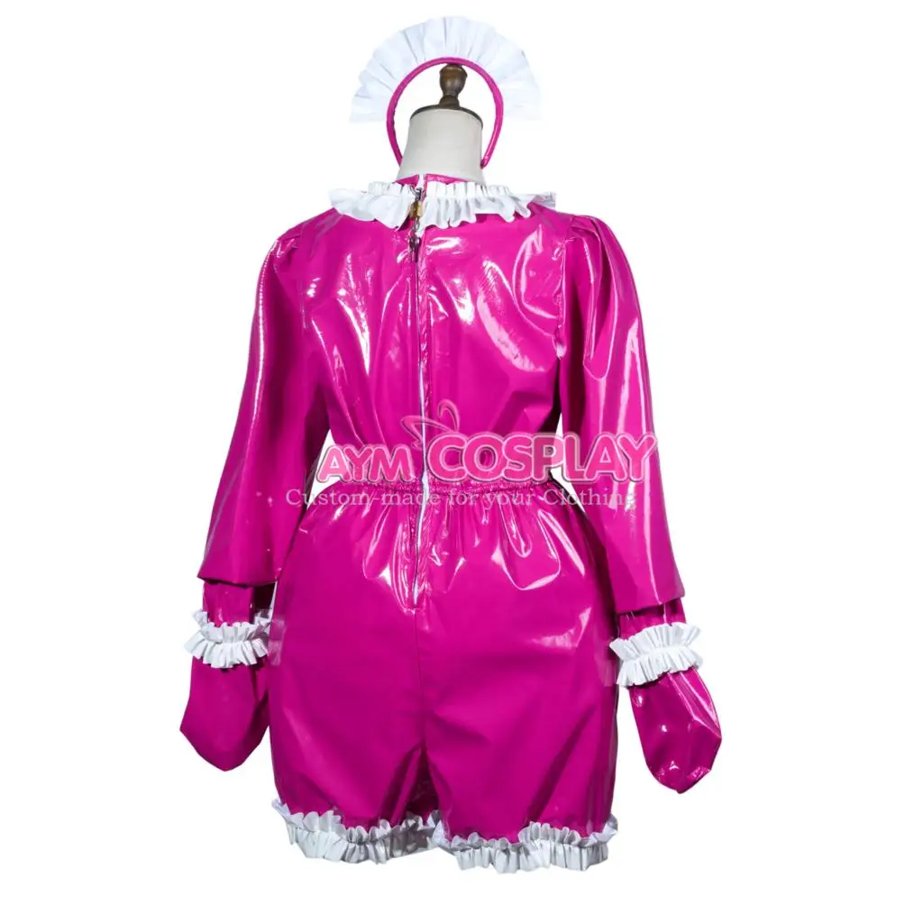 Комбинезон ПВХ Запираемые взрослые детские комбинезоны перчатки на заказ
