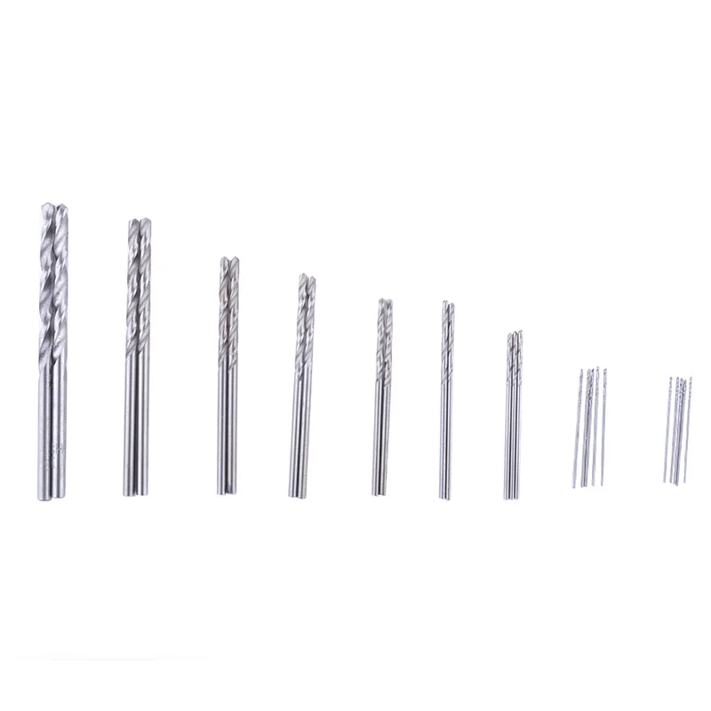 Flexsteel 25PCS HSS High Speed Steel Mini Manual Hand Twist Drill Bits Set 0.5MM-3MM Flexsteel 25PCS HSS High Speed Steel Mini Manual Hand Twist Drill Bits Set 0.5MM-3MM