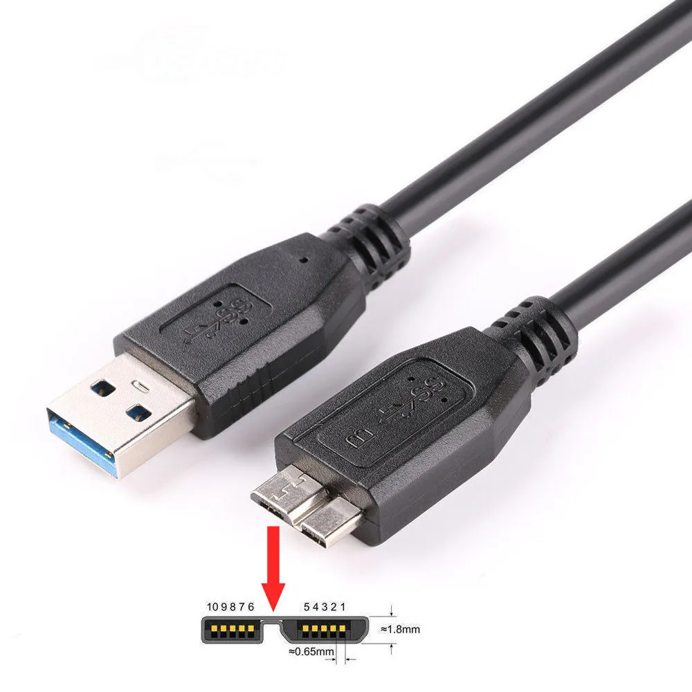 USB 3 0 кабель Шнур внешний жесткий диск для Seagate Backup Plus 5 м портативный