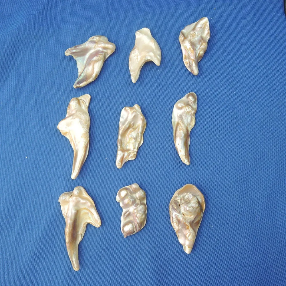 

100% Nature freshwater loose pearl with baroque shape, BIG BAROQUE shape pearl .