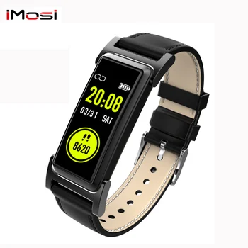 

iMosi KR03 Smart Band Color Screen Heart Rate Monitor IP68 Water Resistant Built-in GPS Compatible for IOS Android