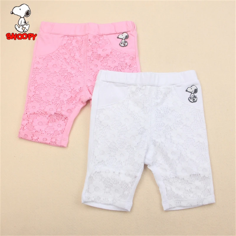 

Snoopy Girls Short 2018 Brand Girls Summer Pure Color Short for Kids Cartoon Cotton Fashion Clothes Gifts for Girls SN167