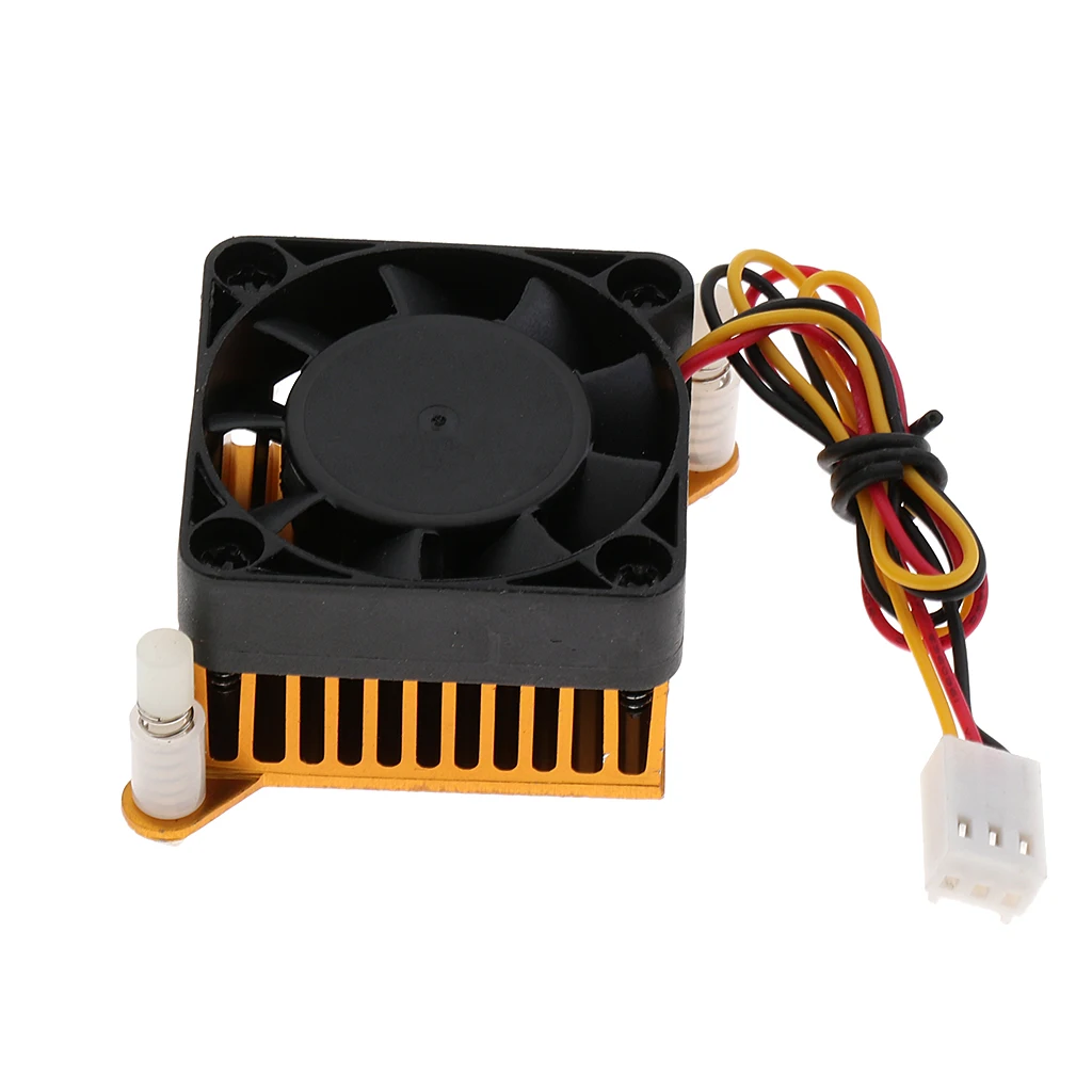 1PC Chipset Aluminium Cooler Heatsink 40mm Fan For Computer Motherboard  Cooling Fan By Air Cooling 