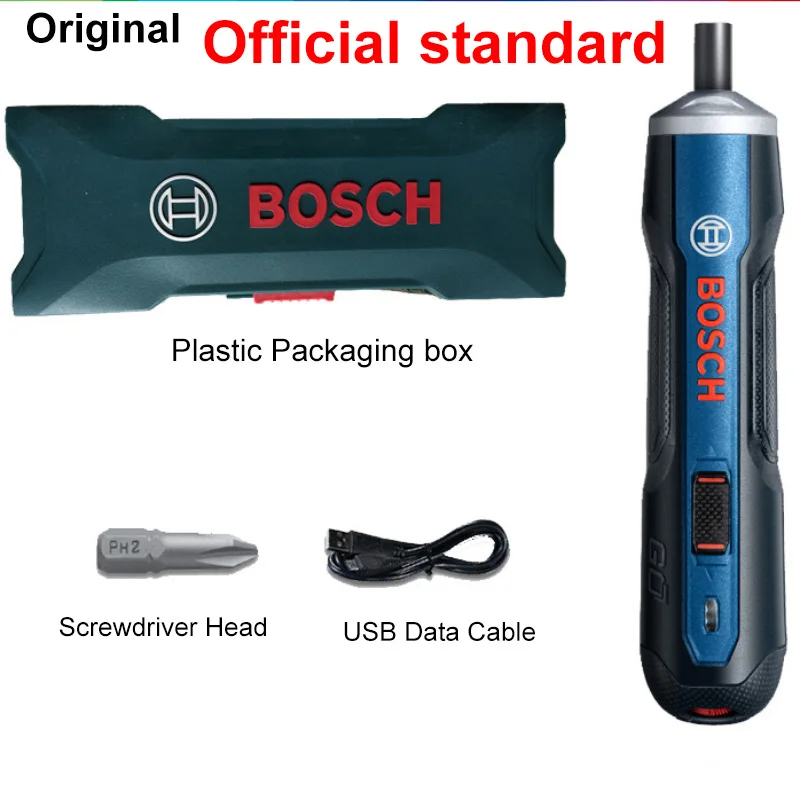 

Power Tool For BOSCH GO Mini Electrical Screwdriver 3.6V lithium-ion Battery Rechargeable Cordless with drill bits kits set