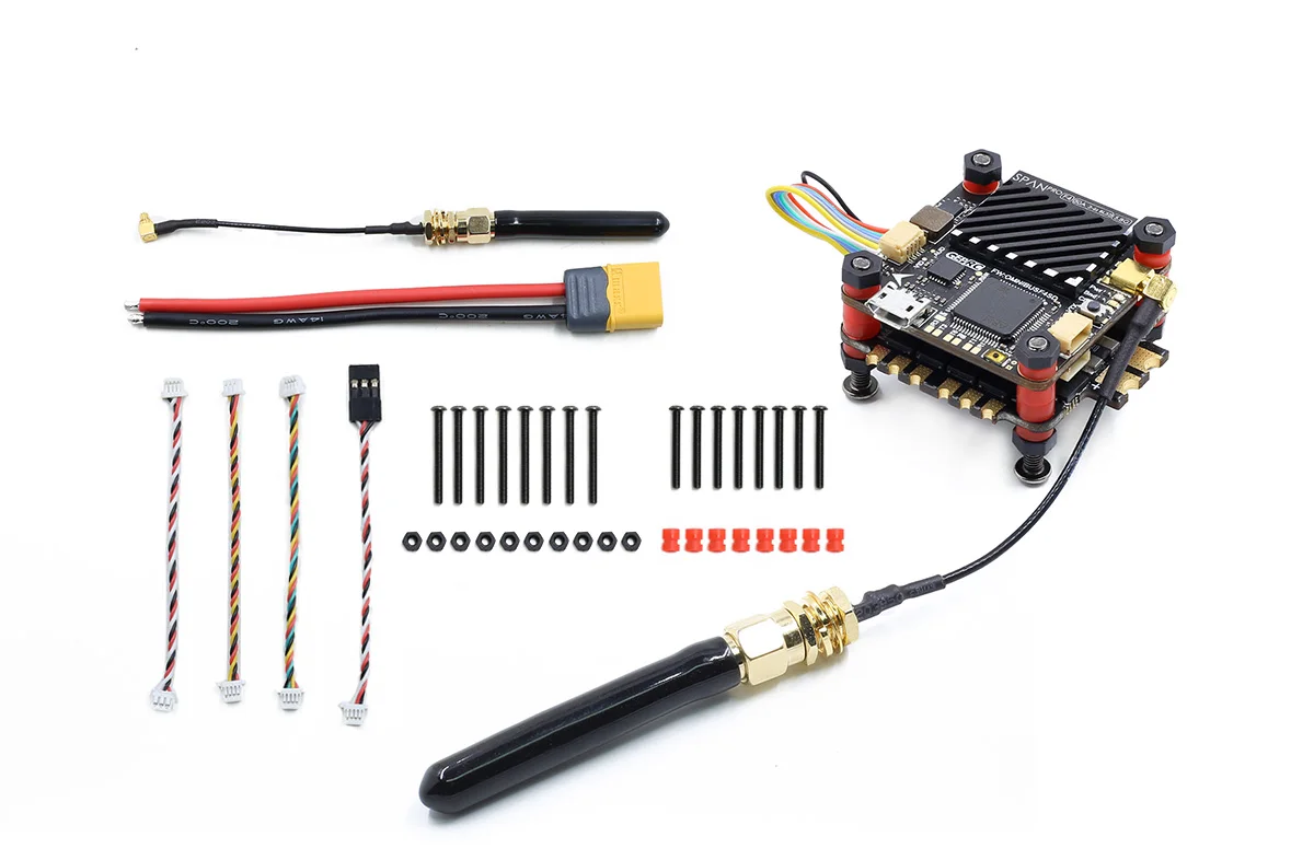 GEPRC SPAN PRO F4 BL32 50A Flytower STM32F405 168M Контроллер полета + 3 ~ 6S 4in1 ESC 48CH 5 8G VTX для FPV Quadcopter