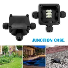 Многофункциональная распределительная коробка IP68 Водонепроницаемая с 3 кабельными соединениями 230V TN99