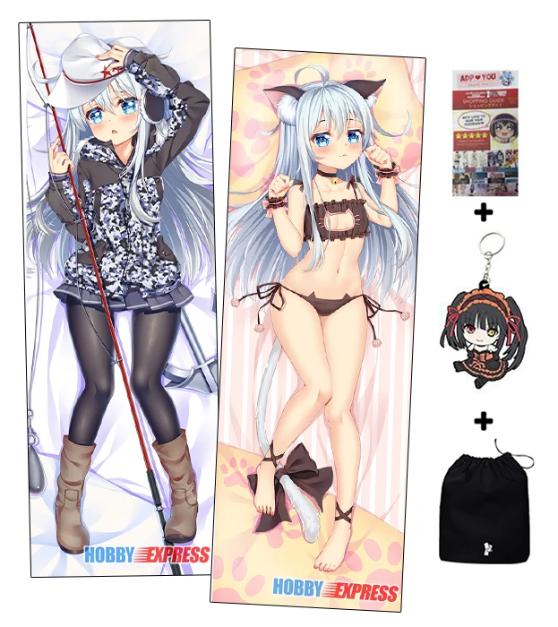 Хобби Express Dakimakura японский отаку Waifu обниматься тела Чехол Kantai Collection Хибики ADP18067-1 |