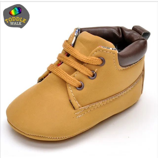 Toddlewalk 2016 New Baby Boy Shoes PU Leather Soft Soles Kids Shoes