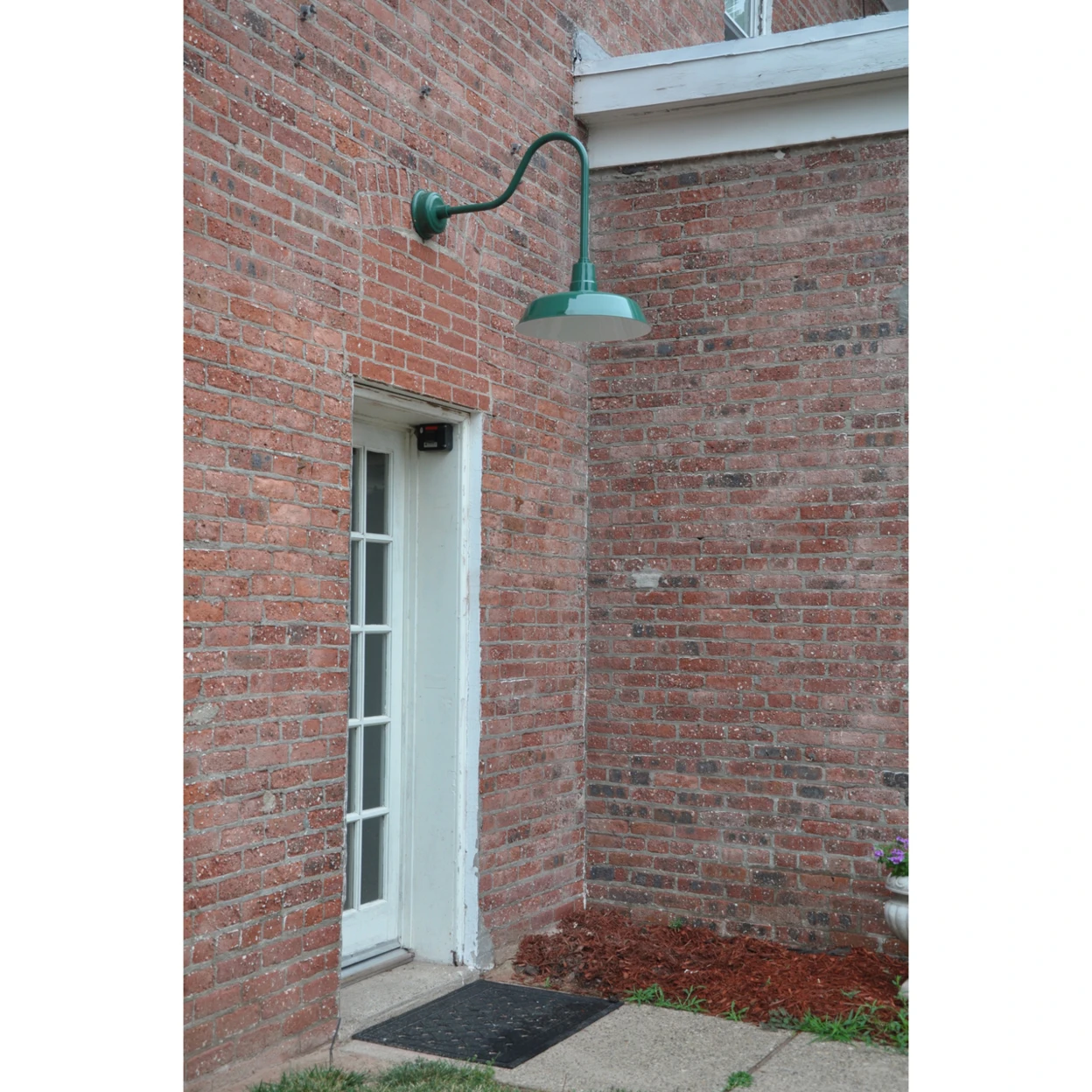 18 Rustic Oldage LED Barn Light in Vintage Green (1)