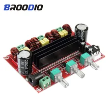 TPA3116 High Power Digital Amplifier Board TPA3116D2 Audio DC12V-26V 2*80W+100W Subwoofer Sound Amplifiers 2.1 For Speaker DIY tpa3116 2 1 digital audio amplifier board tpa3116d2 subwoofer speaker amplifiers dc12v 24v 2 50w 100w