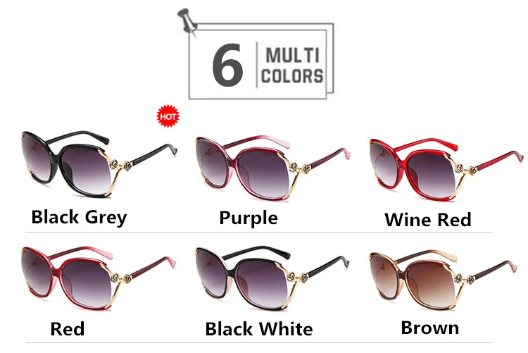 Черные женские модные праздничные Роскошные брендовые дизайнерские Винтажные Солнцезащитные очки с кошачьим глазом, квадратные новые женские солнцезащитные очки с цветочным принтом больших размеров