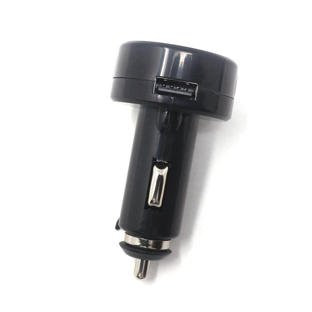 USB Charger Digital Car Battery Voltage Voltmeter Temperature Meter Monitor For 12V and 24V Battery Digital Battery Monitor