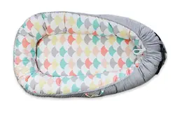 Детские Успокаивающая кроватка Новорожденные путешествия складная кровать бампер младенческий бионический Комплект постельного белья