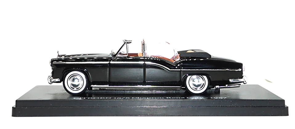 Diecast 143 norev model cars CITROEN 156 CHAPRON RENE COTY-1957 High simulation retro collection gift Metal model toy car (4)