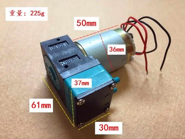 DC 24 V микронасос насос давления Малый поток высокая самовсасывание расход 555 мл