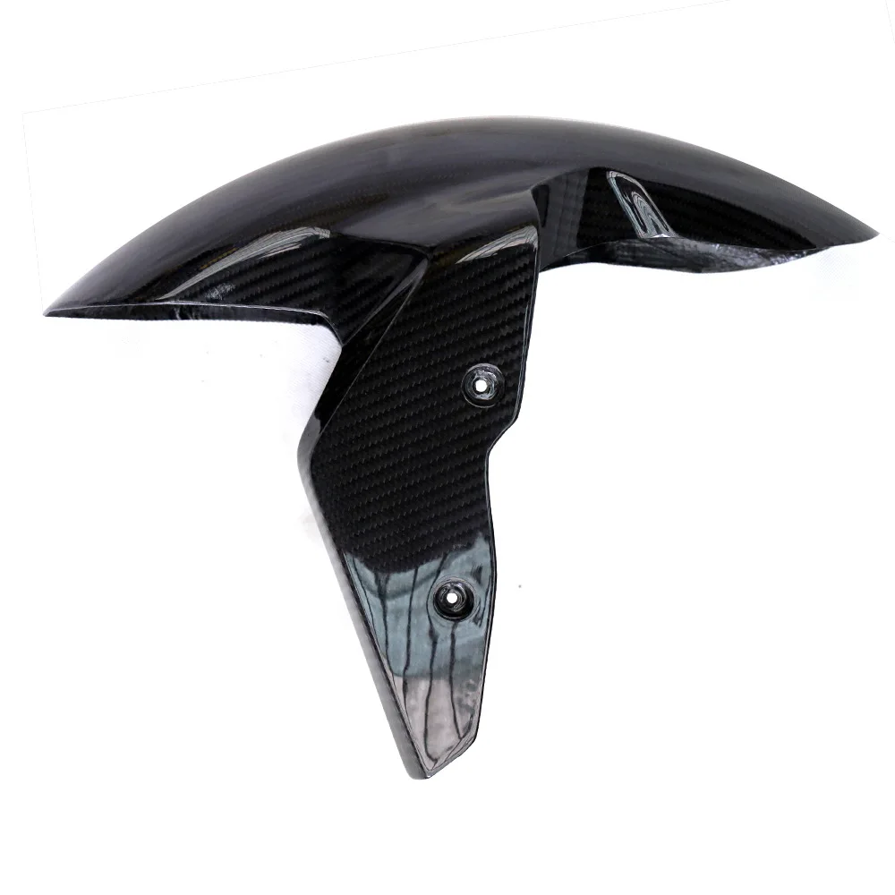Motorcycle Carbon Fiber Front Fender Splash Mud Dust Guard Mudguards For BMW S1000RR 2009-2018 & S1000R 2014-2015 & S1000XR HP4 2009-2015 Motorbike Accessories
