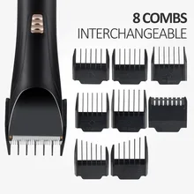 WARMLIFE Cordless Rechargeable Self-Haircut Kit Professional Hair Clippers Shortcut Hair Trimmer Great for Barbers and Stylist