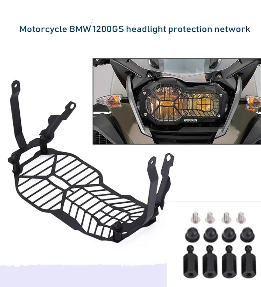 Защитная решетка для фар прозрачная крышка BMW R1200 GS R 1200 Adventure R1200GS Adv