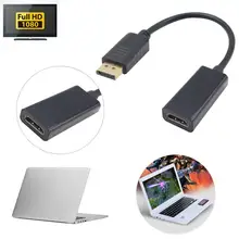 HIPERDEAL DP Мужской Displayport к HDMI Женский Кабель-адаптер конвертер для samsung hp Прямая 1J23