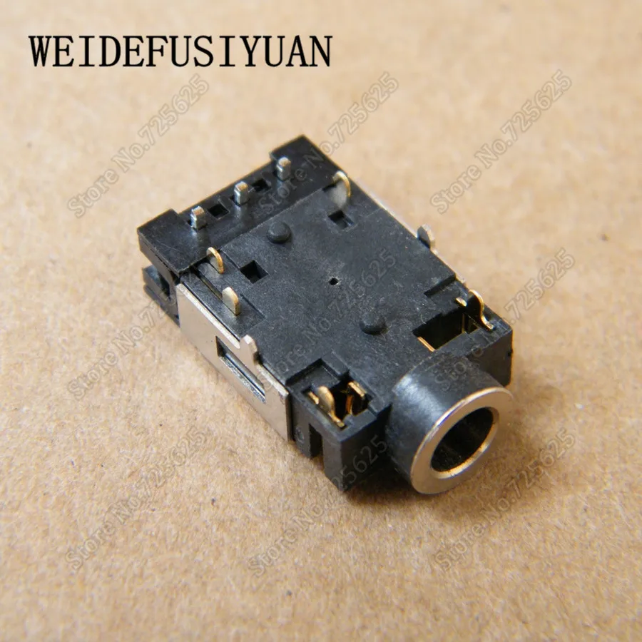 10pcs lot New Audio Headphone Microphone Jack Port Socket for Lenovo IdeaPad V450 Y450 Y460 Y560 Series