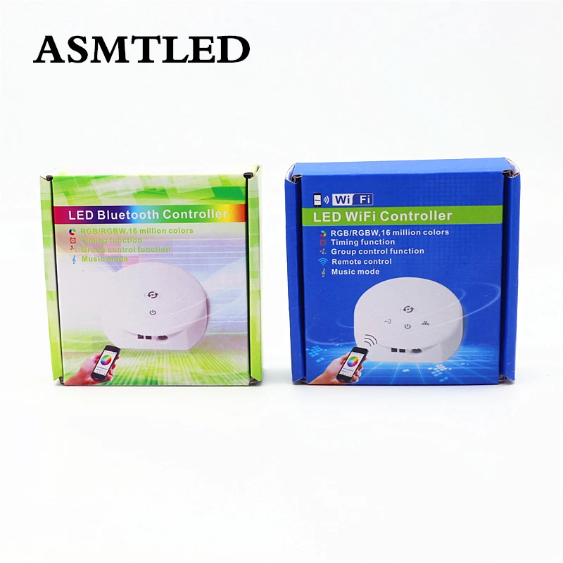

Magic UFO RGBW LED Bluetooth / WiFi Controller DC 12V - 24V Music / Timing / Group control Function For RGB RGBW LED Strip light