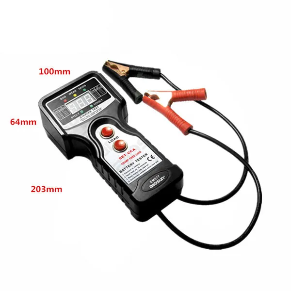 All-Sun EM577 12V CCA Digital Automotive /Car Battery Tester for Cold Temperature /Battery Load /Charging Voltage /Starter Motor