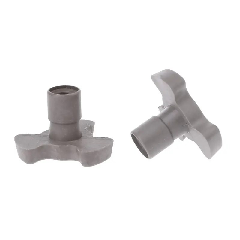 

2Pcs 17mm Microwave Oven Turntable Roller Guide Support Coupler Tray Shaft