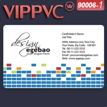 A90006-1 бесплатный шаблон для визиток для дизайна карт и прозрачная визитница из ПВХ печать