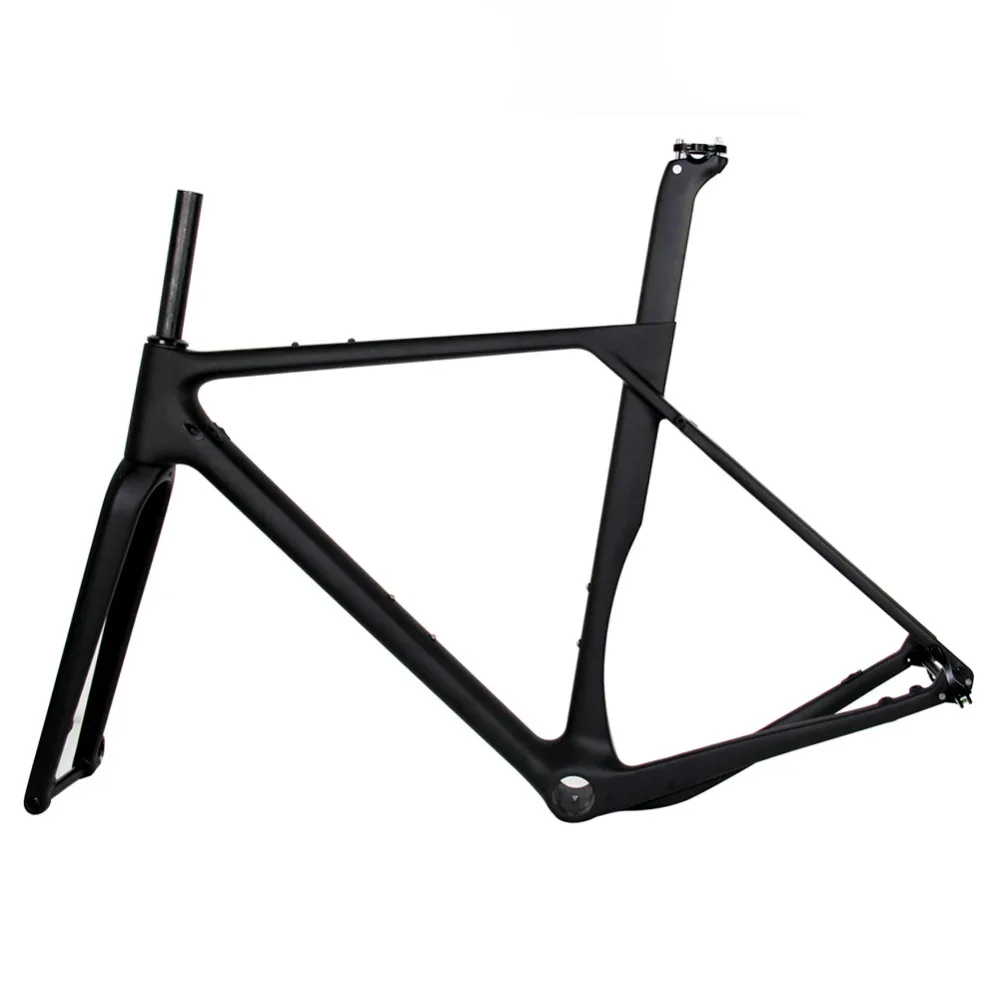 Clearance Spcycle Carbon Gravel Frame Aero T1000 Carbon Cyclocross Bike Frame Disc Brake Road Bicycle Frame Max Tire 700*40C or 27.5*2.1 9