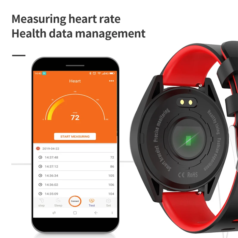  Cobrafly G50 smart watch fit bit smart bracelet blood pressure watch men women smart sport bracelet - 33041957621