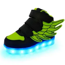 2017 Children font b Shoes b font With font b Light b font Boys And Girls