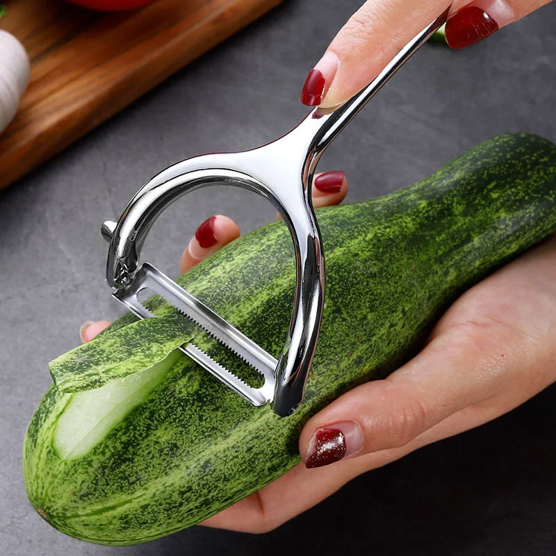 

Stainless Steel Peeler Zester Fruit Vegetable Peeler Knife Cutter Zester Grater Super Potato Peeler Kitchen Tool Gadgets 25