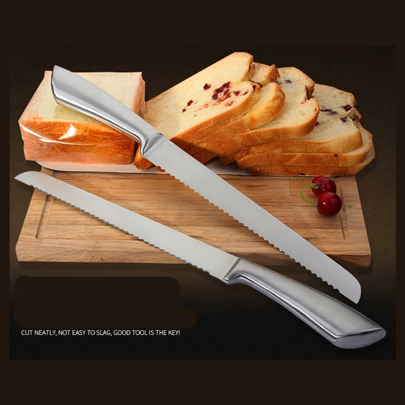1 шт. 8 дюймов для хлеба Ножи Sande Цвет нержавеющая сталь|bread knife|8 inch knifeknife |