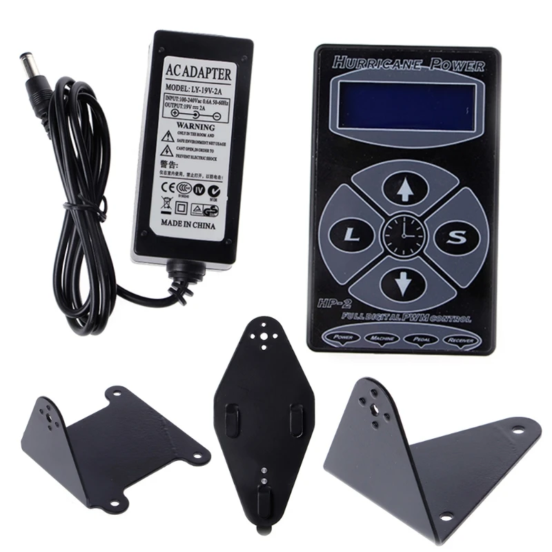 

Professional HP-2 Tattoo Supplies Intelligent LCD Display Machines Tools tattoo power supply Set