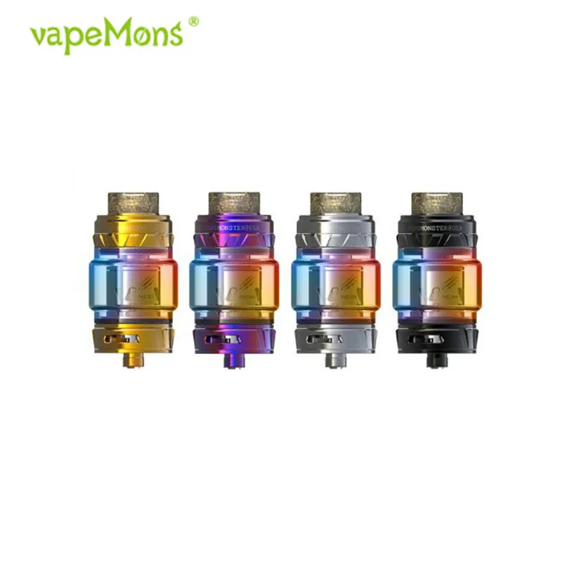 Атомайзер Vapemons Monster Mesh емкость 28 мм диаметр 8 мл 0 15 Ом 510 Thread электронная сигарета