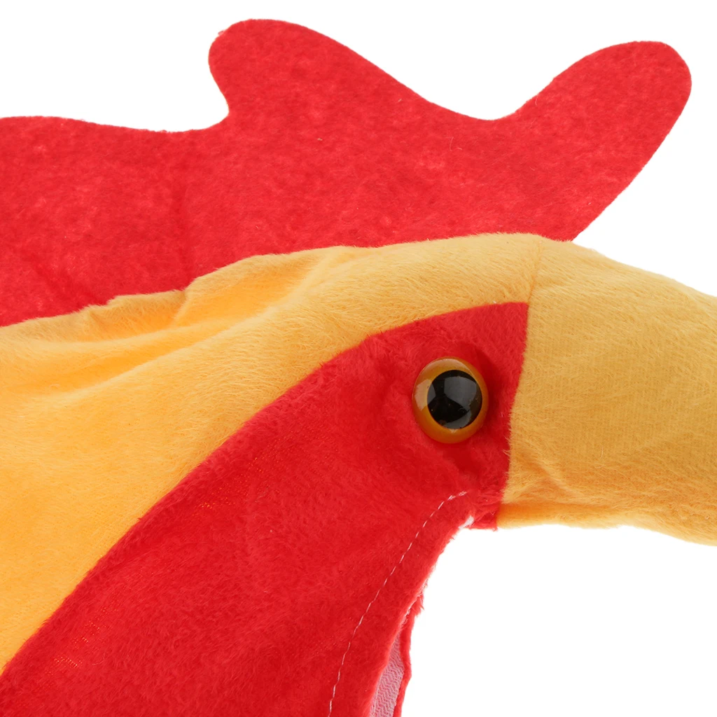 Kids Animal Costume Set Cock Hat Top Shorts Gloves Shoes Party Halloween