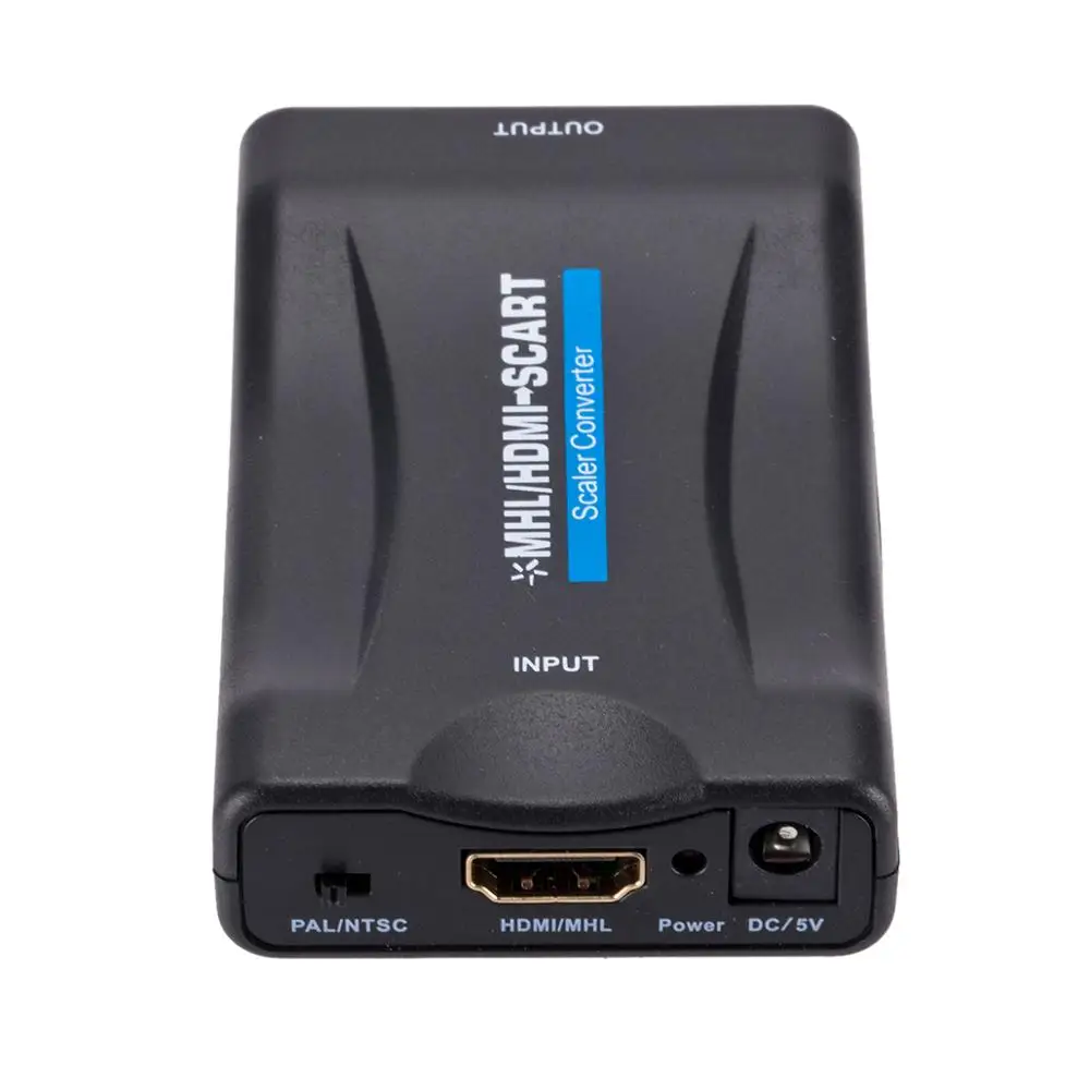 Переходник HDMI-scart 1080 P Аудио Видео высококлассные конвертер адаптер для HD ТВ DVD Sky Box STB Plug and Play с DC кабель