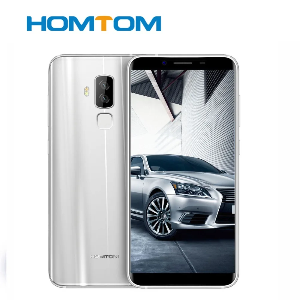 

Original Homtom S8 Mtk6750t Octa Core 5.7" Hd+ 18:9 Fingerprint 4g Ram 64g Rom 1440*720 3400mah 16mp+5mp Camera Mobile Phone