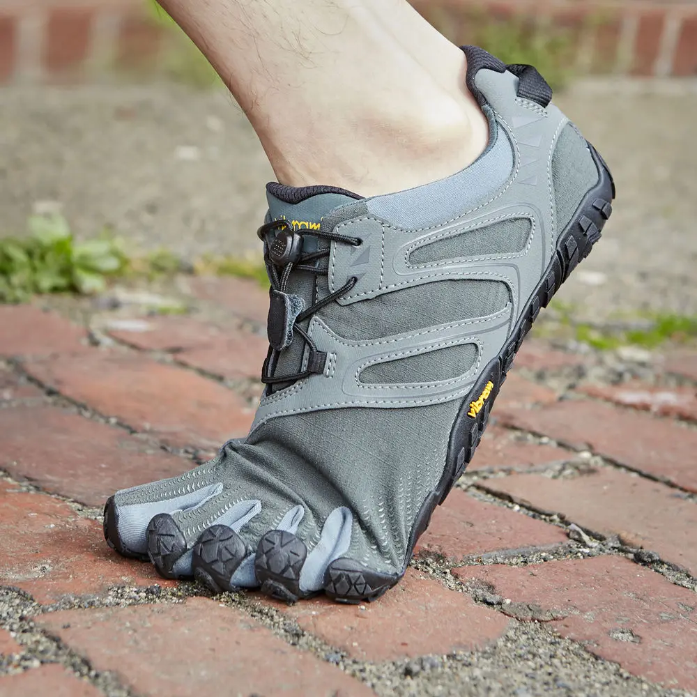 Vibram fivefingers V-TRAIL Лидер продаж дизайн резиновый пять пальцев Открытый нескользящий дышащий светильник вес обуви для мужчин