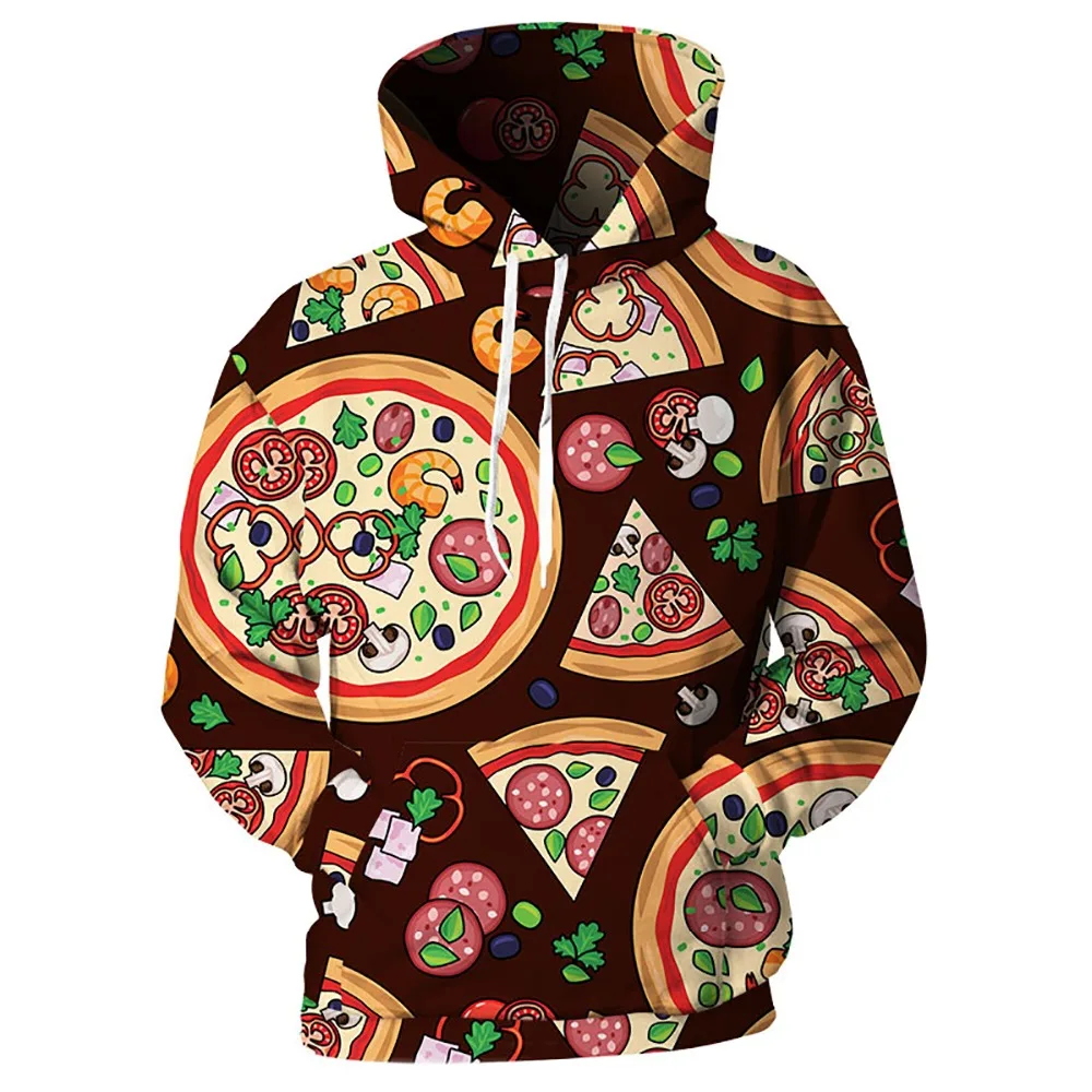 anime pizza hoodie