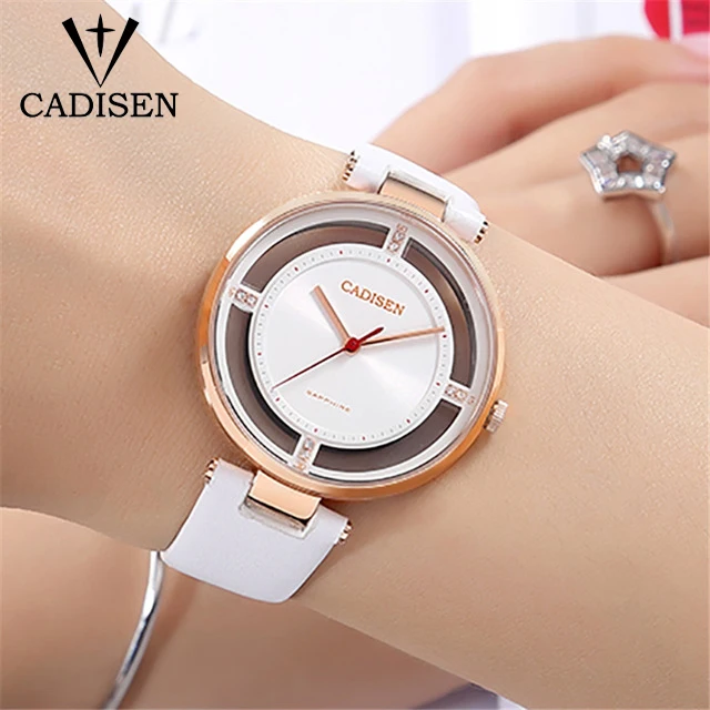 

2018 New Fashion Gold Womens Watches Luxury Brand Leather Band Ladies Dress Quartz Wristwatches Sapphire Crystal Dial Clock